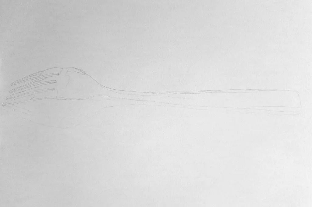 1. Freehand rough sketch