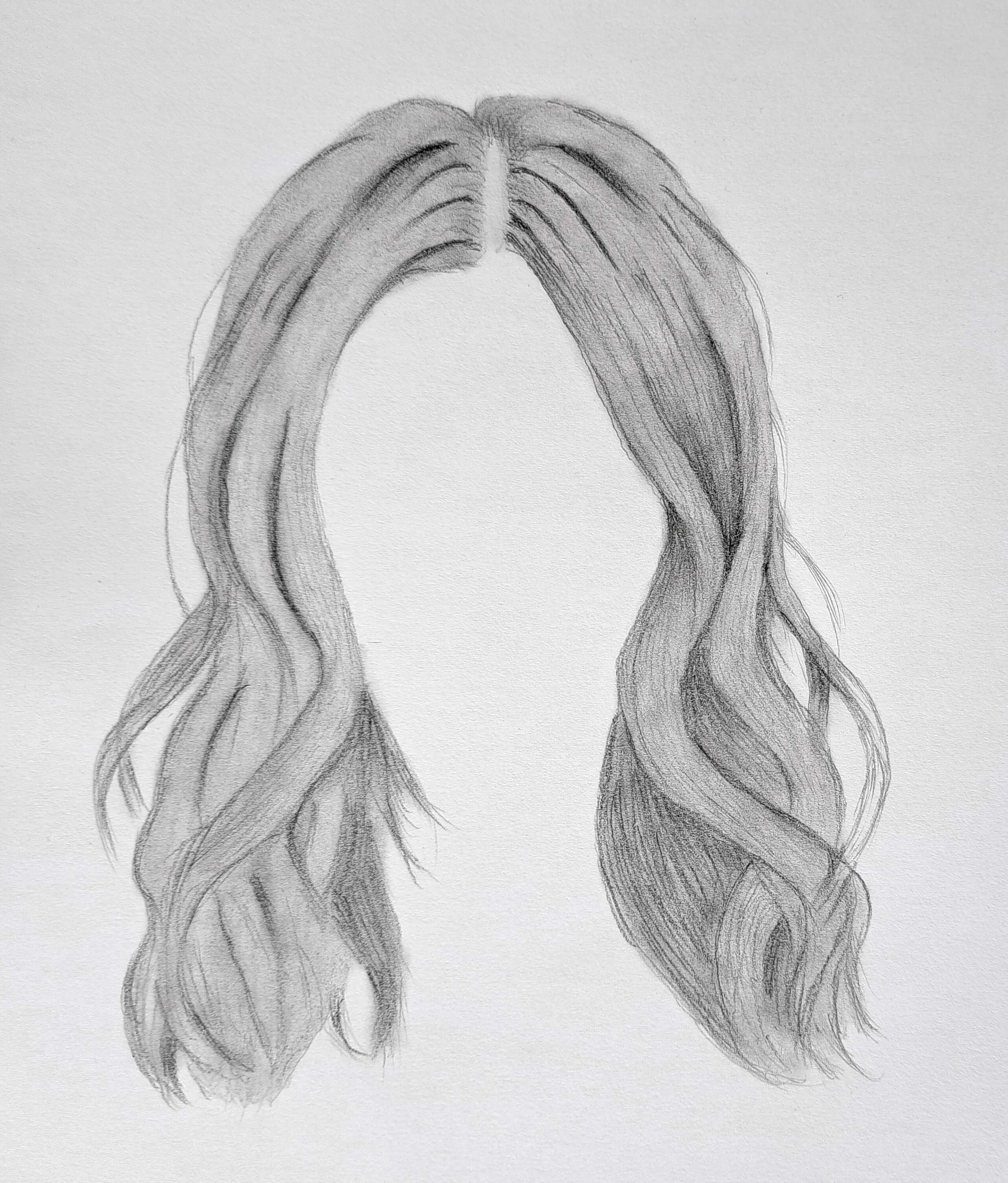 Drawing realistic hair - Deepen the Dark Values