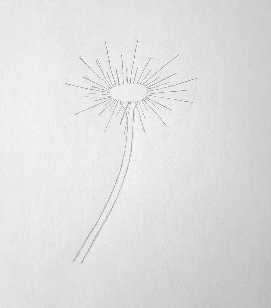 1. Drawing the general outline - wireframe