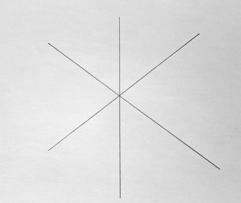 1. Drawing the guidelines