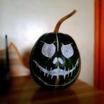 Pumpkin Painting Ideas - How to Draw and Paint Jack Skellington's Head - Halloween Featured