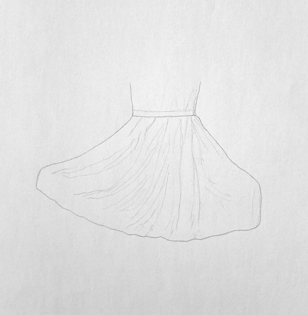 2. Identify tension and gravity points - basic sketch