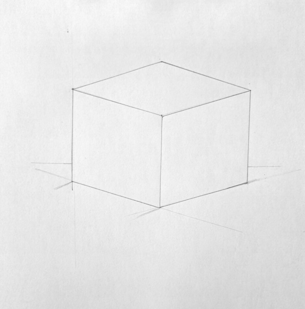 1. Line Sketching of the Cube