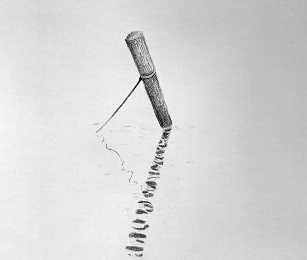 6. Perspective is vital in drawing water reflections