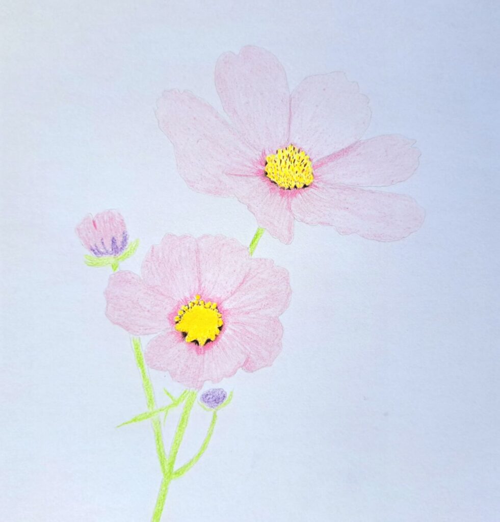 3. Shading the Flower Center