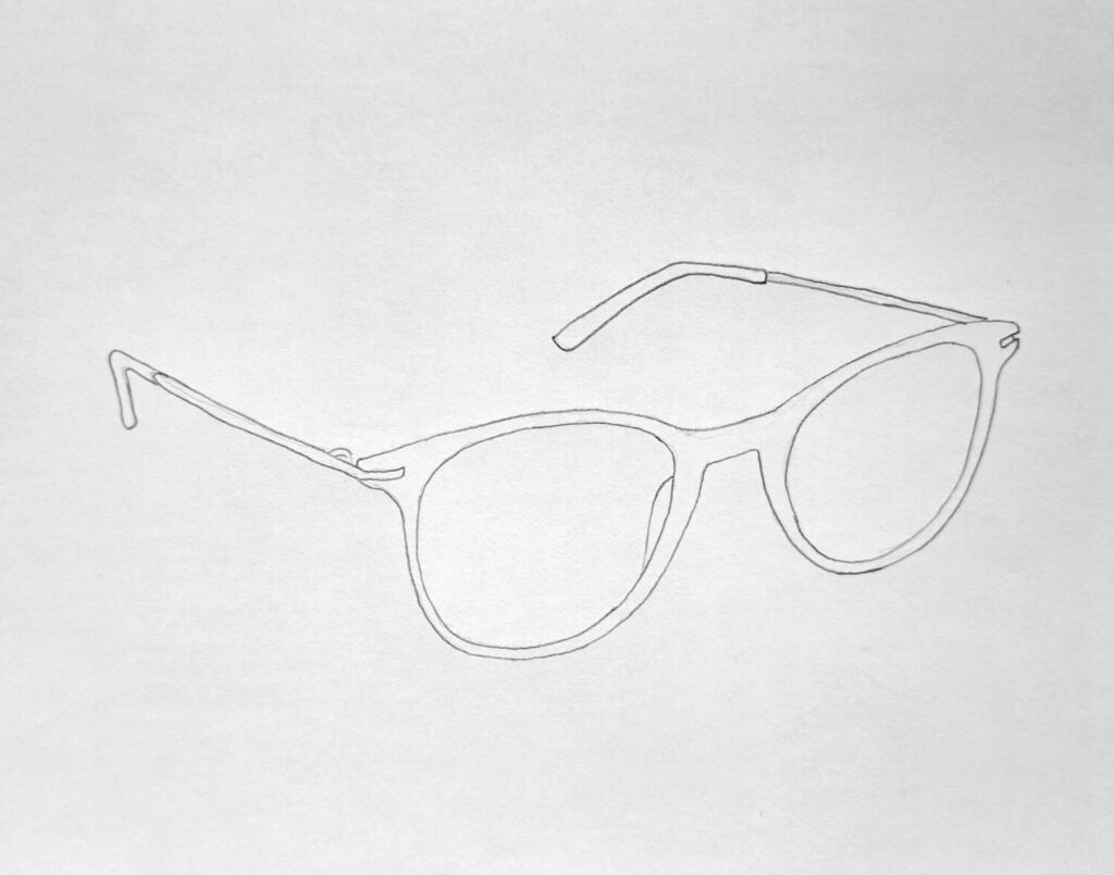 2. Sketch the Frame and Temples