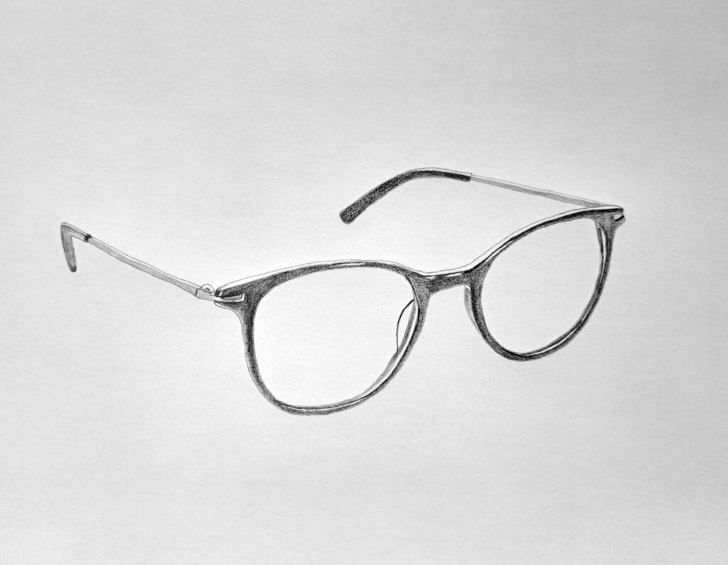 4. Shade the Darks on the Frame and End Pieces